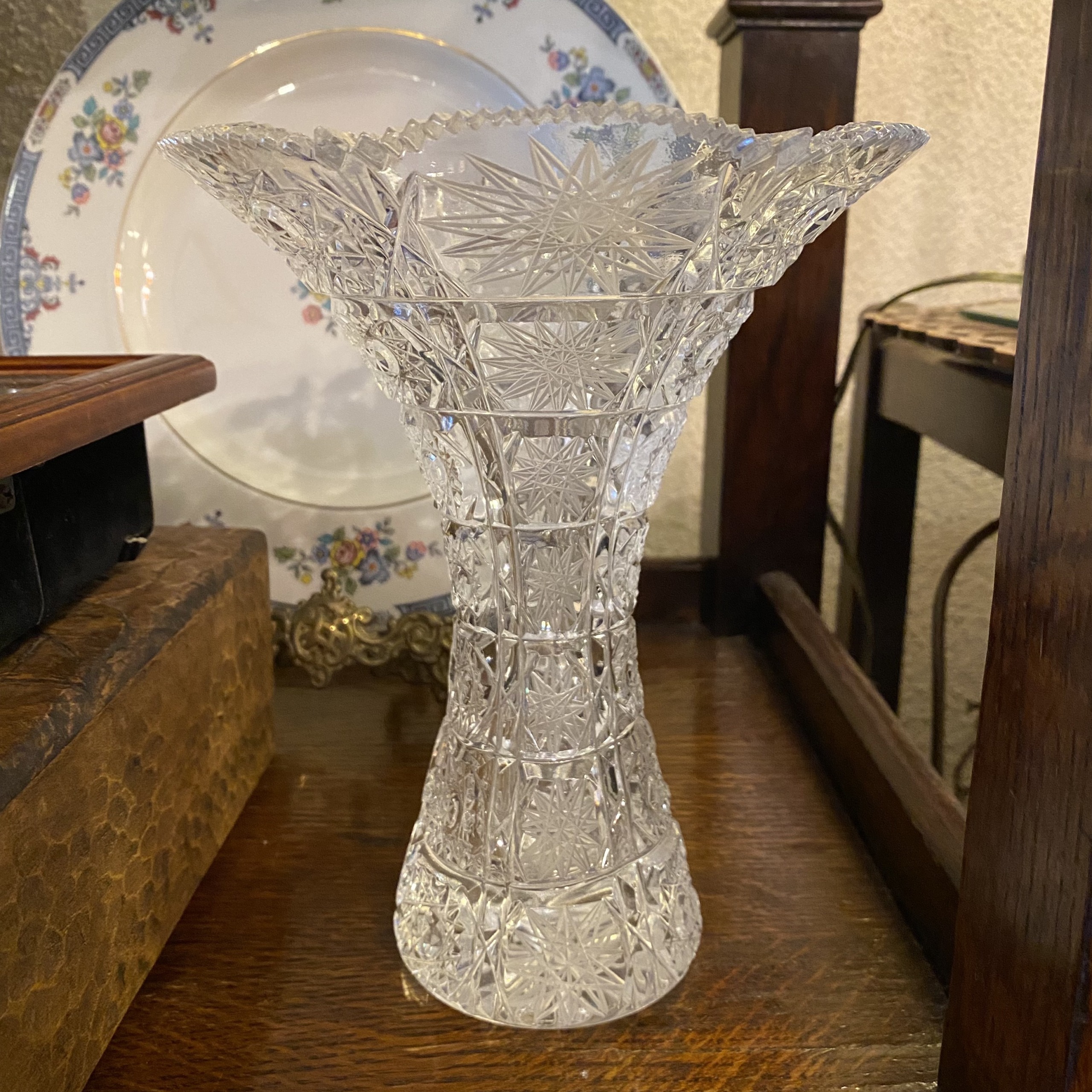 ボスポラスクリスタル 花瓶 made in turkish-